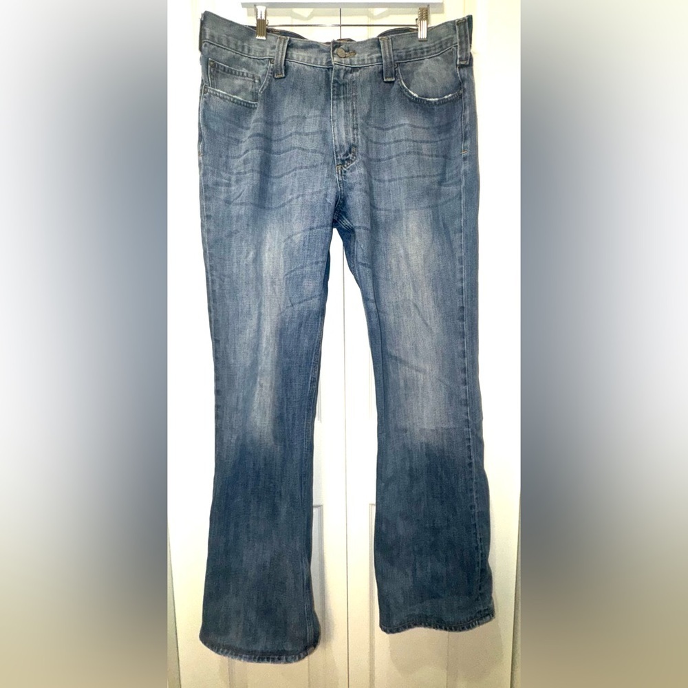 Carhartt B17 Relaxed Fit Jeans Workwear Denim Straight Leg 38x36 (now 34)